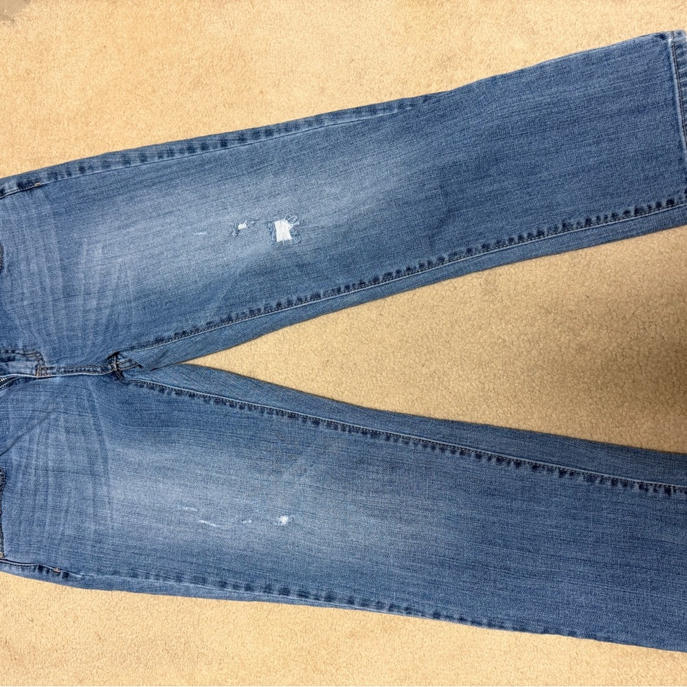 Simply Vera Vera Wang Light Blue Denim Boyfriend Jeans
